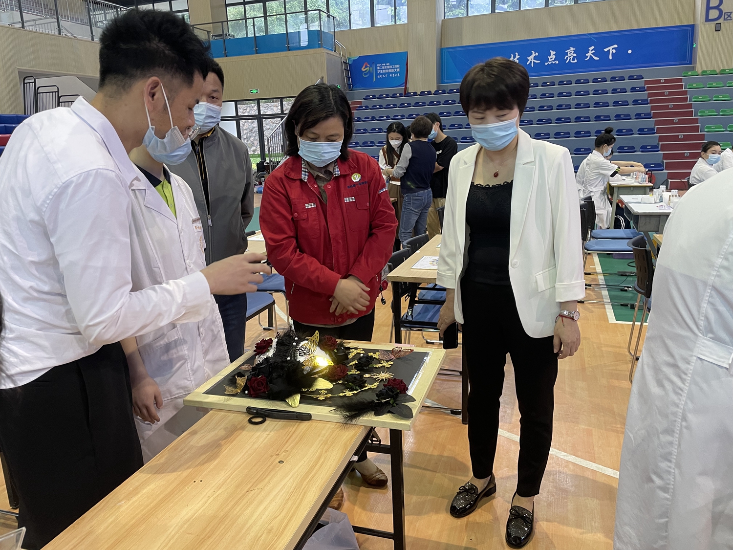 【职教活动周系列报道③】一技师院举行美容美妆技能竞赛(图3)