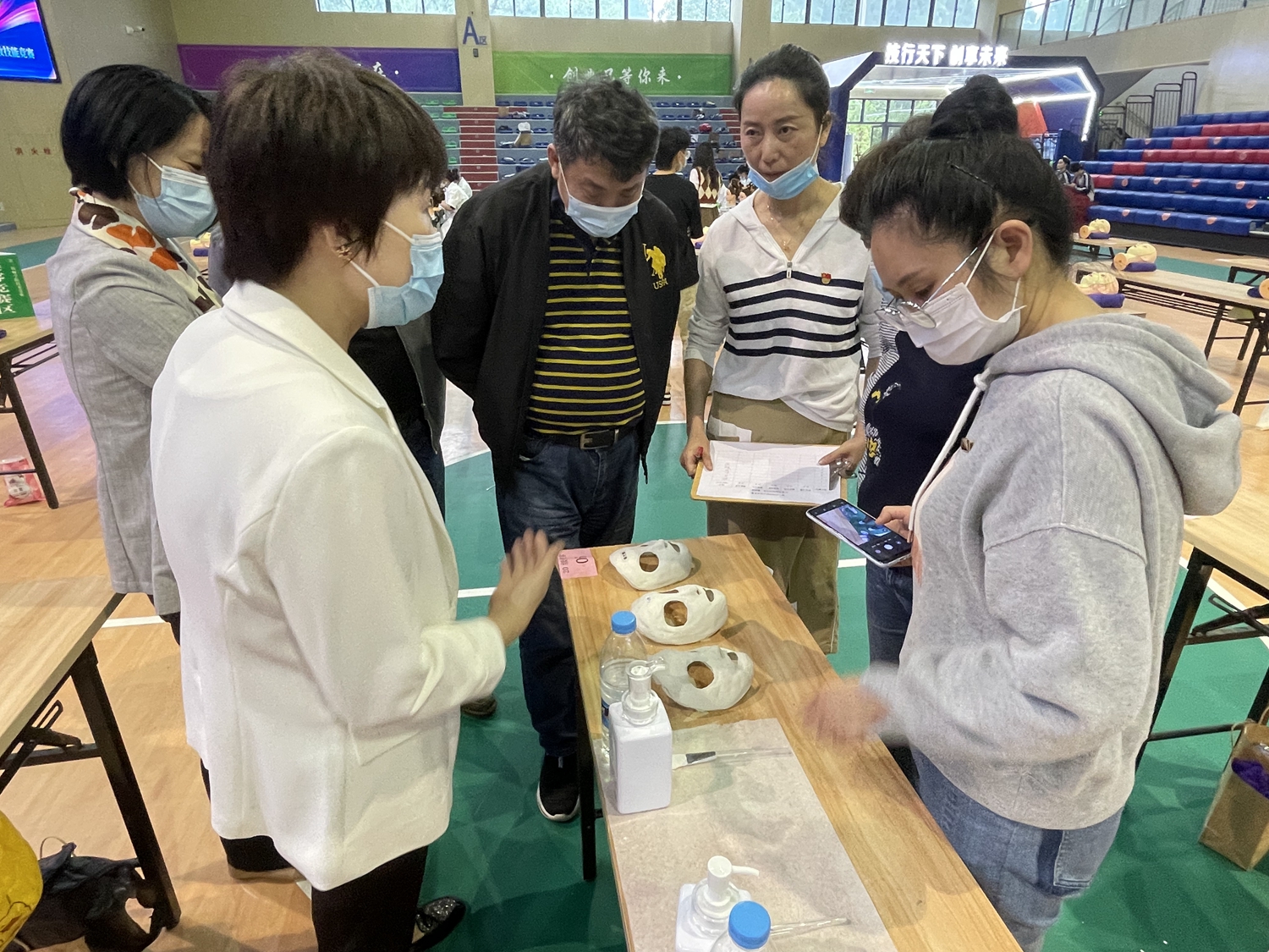 【职教活动周系列报道③】一技师院举行美容美妆技能竞赛(图4)