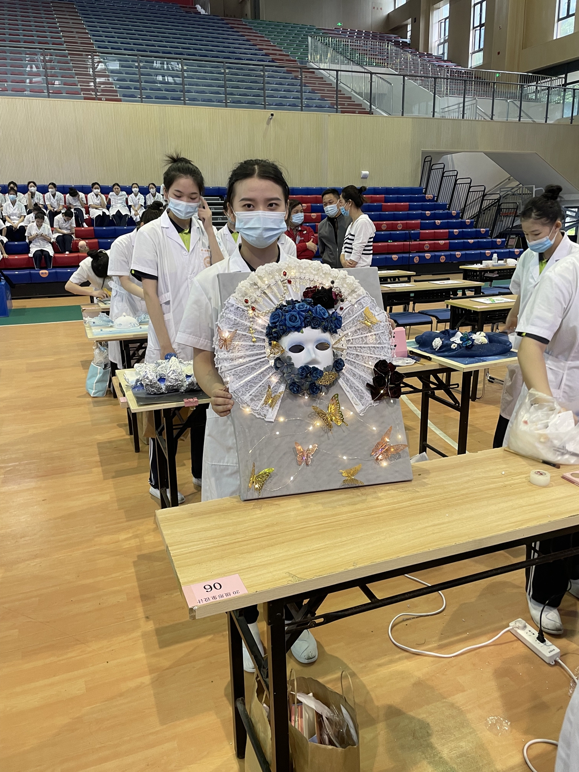 【职教活动周系列报道③】一技师院举行美容美妆技能竞赛(图7)